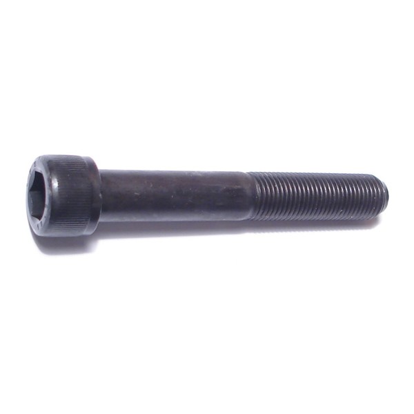 Midwest Fastener M12-1.25 Socket Head Cap Screw, Black Oxide Steel, 80 mm Length, 3 PK 78647